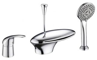 Смеситель для ванны/душа Orange Iris M41-333cr на борт ванны